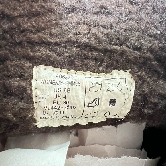 Lands End Calf High Suede Leather Rubber Sole Tan Winter Boots Size 6 - Picture 14 of 15